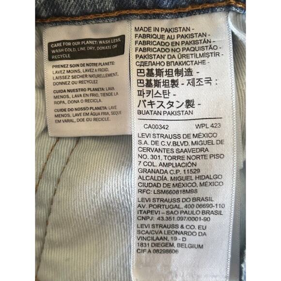 Levi’s 512 Slim Taper Jeans Men’s W33 L30 Light Wash Premium Denim - Picture 7 of 9